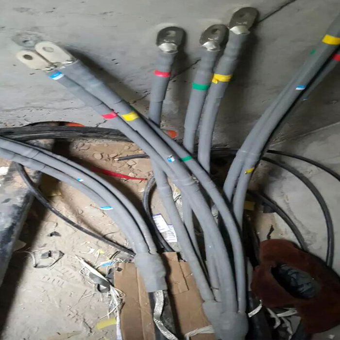 冷縮電纜終端頭安裝 冷縮電纜終端頭安裝